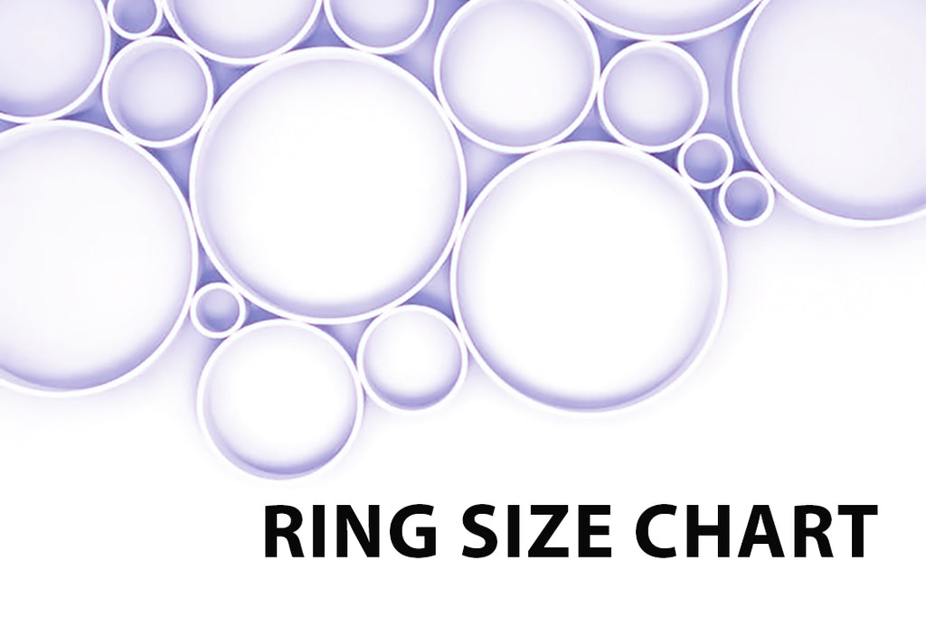 International Ring Size Conversion Chart: US, UK, German sizes